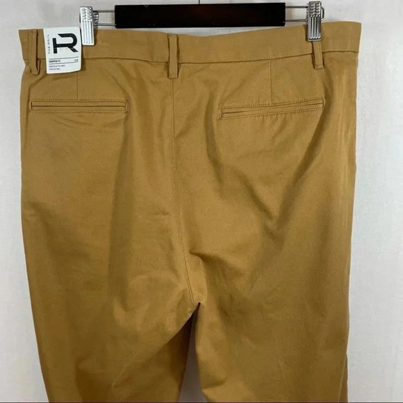 NEW The Rail Pleated Front  Cropped Raw Hem Pants - Picture 10 of 12